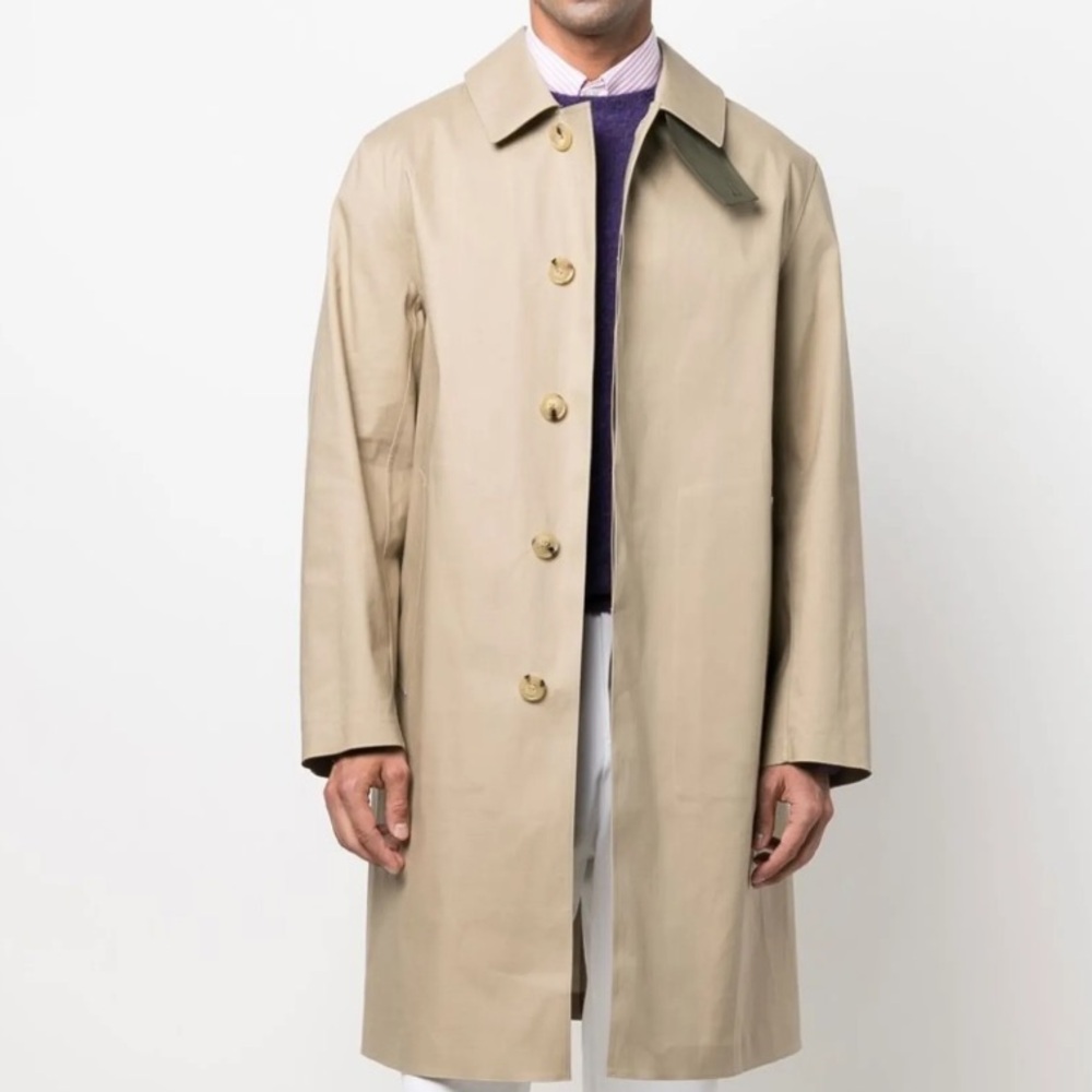 Mackintosh Scotland Tartan Oxford rain coat - Picture 2 of 4